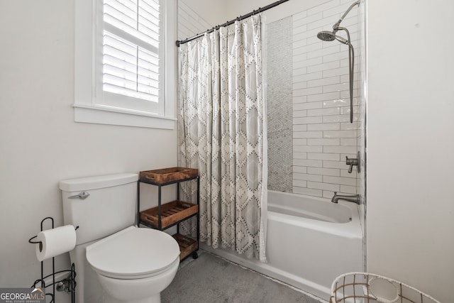639 Frank Crook Rd, Canon, GA 30520 - full bath featuring shower / bath combo and toilet