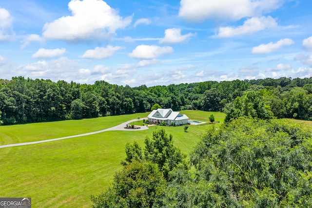 639 Frank Crook Rd, Canon, GA 30520 - view from above of property featuring a forest