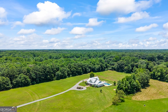 639 Frank Crook Rd, Canon, GA 30520 - drone / aerial view of a forest