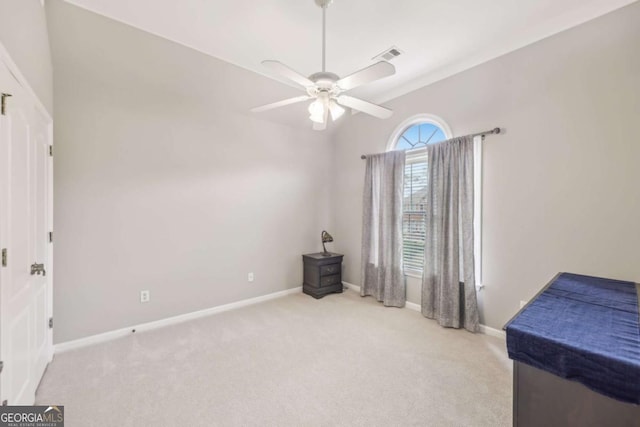 3887 Hickory Manor Dr, Suwanee, GA 30024 - carpeted bedroom with baseboards and a ceiling fan