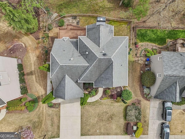 3887 Hickory Manor Dr, Suwanee, GA 30024 - drone / aerial view