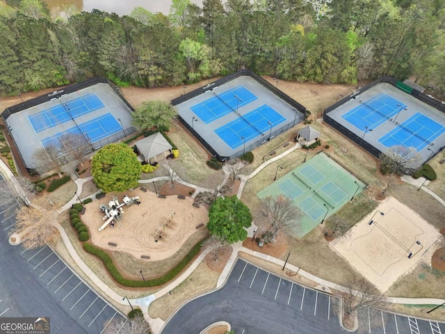 3887 Hickory Manor Dr, Suwanee, GA 30024 - aerial view