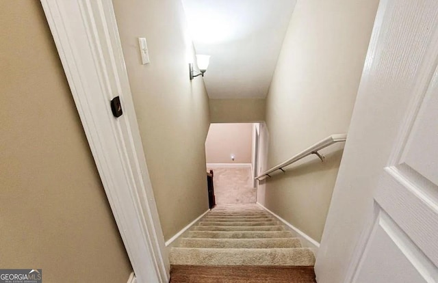 35 Inverleigh Row, Covington, GA 30014 - staircase with carpet flooring and baseboards