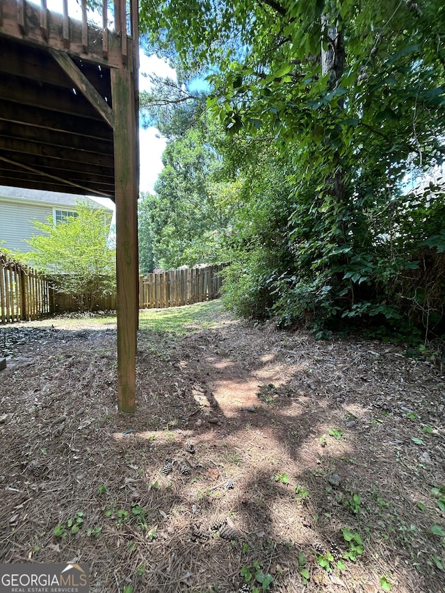 375 Sapphire Bnd, Riverdale, GA 30296 - view of fenced backyard