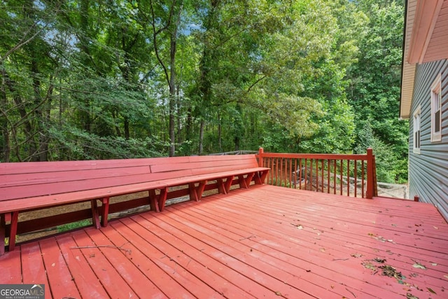 3450 Saddleton Way, Douglasville, GA 30134 - view of wooden deck