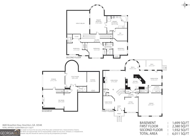 4685 Braselton Hwy, Hoschton, GA 30548 - view of home floor plan