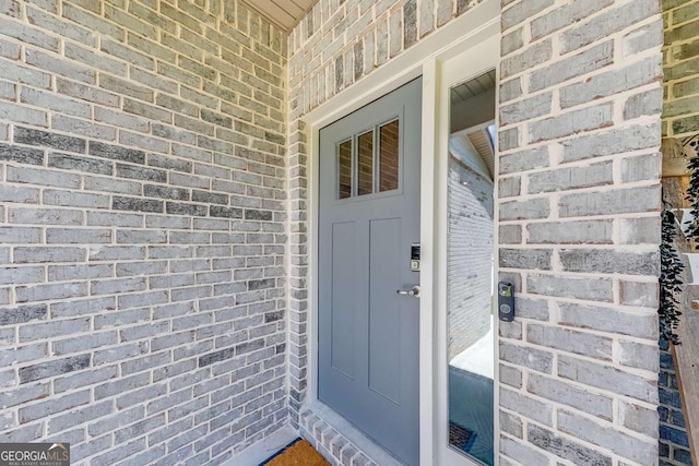 191 Eagle Heights Dr, Maysville, GA 30558 - entrance to property featuring brick siding