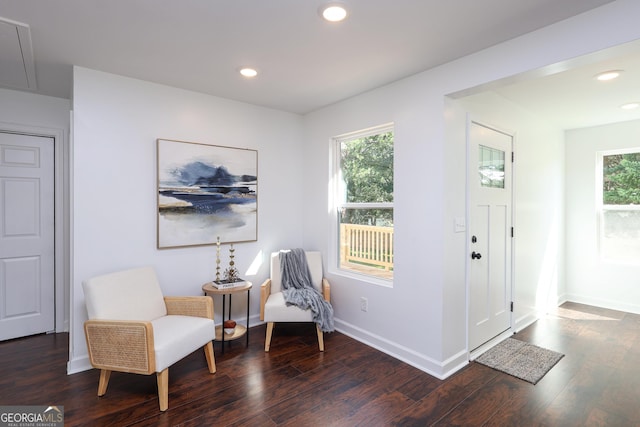 932 Brian Ln, Forest Park, GA 30297 - sitting room featuring wood finished floors and recessed lighting