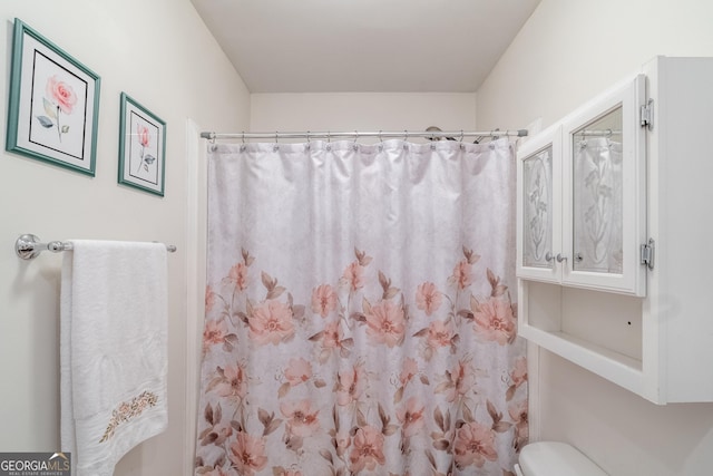 53 Denny Ln, Dallas, GA 30157 - full bath with toilet and a shower with shower curtain