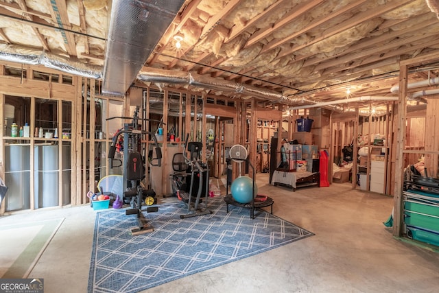 53 Denny Ln, Dallas, GA 30157 - view of unfinished below grade area