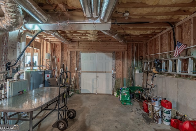 53 Denny Ln, Dallas, GA 30157 - below grade area featuring water heater