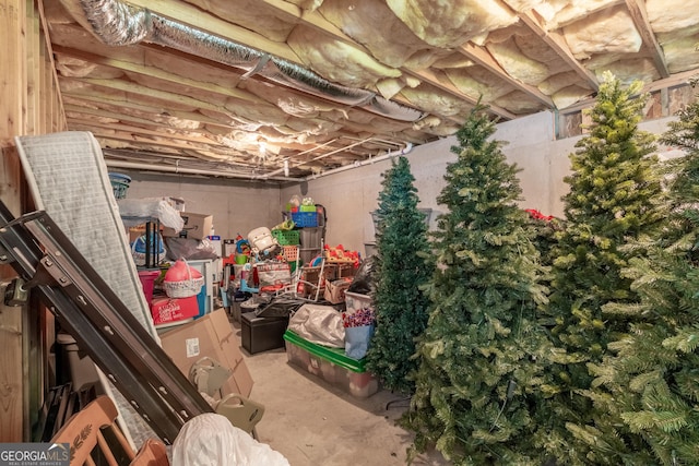 53 Denny Ln, Dallas, GA 30157 - view of unfinished below grade area