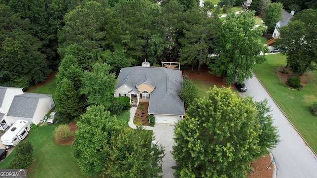 1248 Rockview Ct, Loganville, GA 30052 - view from above of property