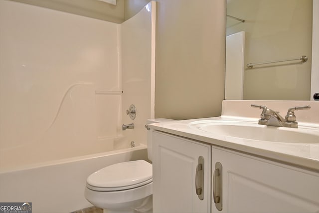 1709 Reese Rd, Sharpsburg, GA 30277 - full bath with vanity and shower / washtub combination