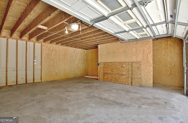 1709 Reese Rd, Sharpsburg, GA 30277 - garage with a garage door opener