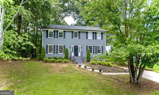 1875 Tree Brooke Ln, Snellville, GA 30078 - view of colonial inspired home