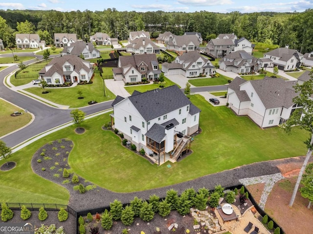 6080 Simone St, Acworth, GA 30101 - aerial view of residential area