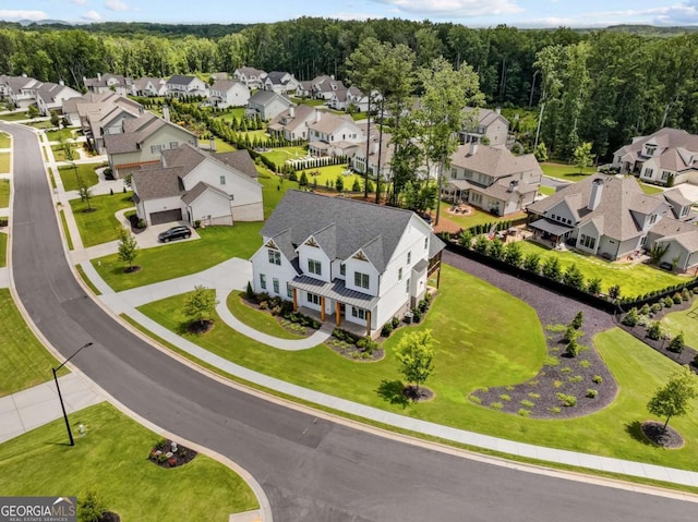 6080 Simone St, Acworth, GA 30101 - aerial perspective of suburban area