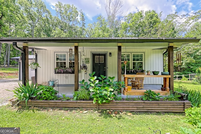 11 Hamilton Cir, Blairsville, GA 30512 - view of front of property with covered porch