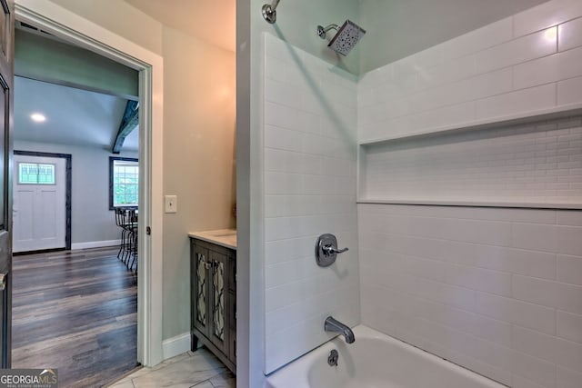 11 Hamilton Cir, Blairsville, GA 30512 - bathroom featuring shower / tub combination and vanity