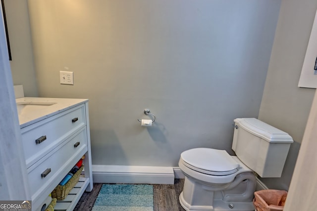 11 Hamilton Cir, Blairsville, GA 30512 - bathroom with vanity and wood finished floors