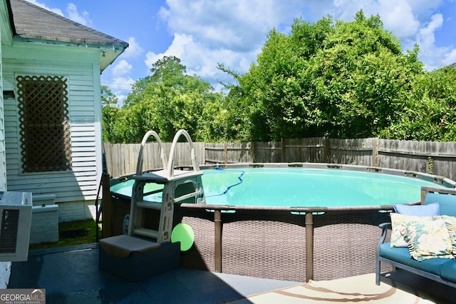 5321 Oak St, Eastman, GA 31023 - view of swimming pool with a fenced backyard