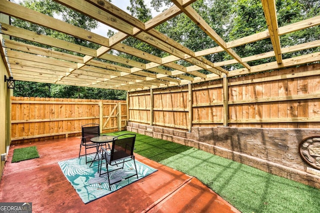 1529 Cedar Vw, Hiawassee, GA 30546 - view of fenced backyard