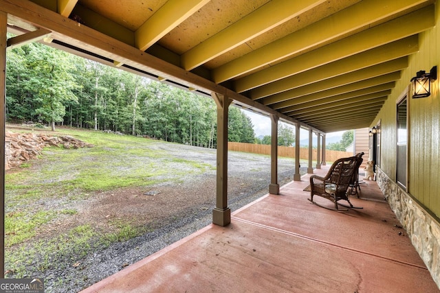 1529 Cedar Vw, Hiawassee, GA 30546 - view of patio / terrace