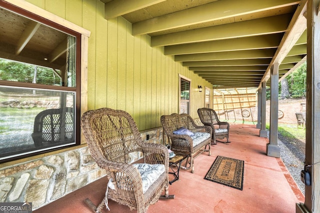 1529 Cedar Vw, Hiawassee, GA 30546 - view of patio / terrace