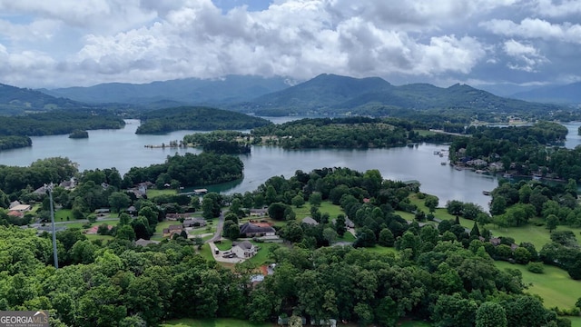 1529 Cedar Vw, Hiawassee, GA 30546 - bird's eye view of a water and mountain view