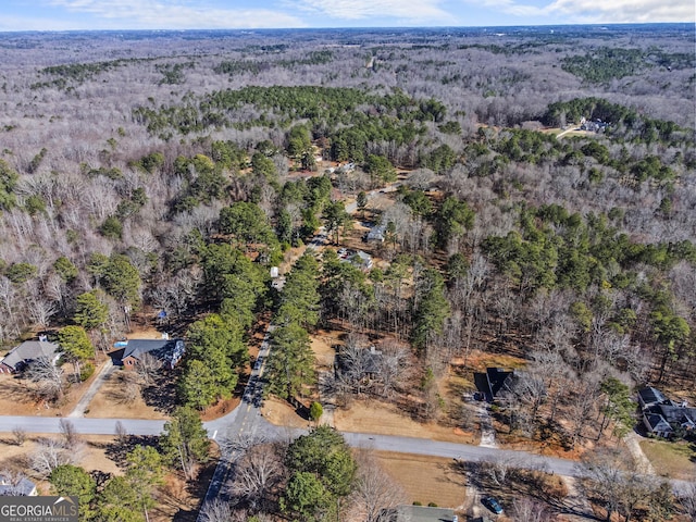 105 S Arcadia Dr, Bogart, GA 30622 - aerial overview of property's location with a forest