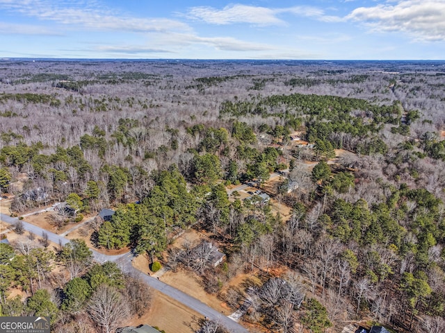 105 S Arcadia Dr, Bogart, GA 30622 - aerial overview of property's location with a heavily wooded area