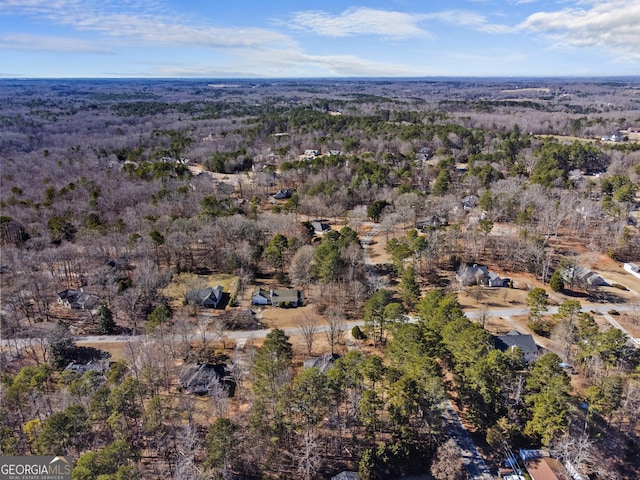 105 S Arcadia Dr, Bogart, GA 30622 - aerial overview of property's location featuring a heavily wooded area