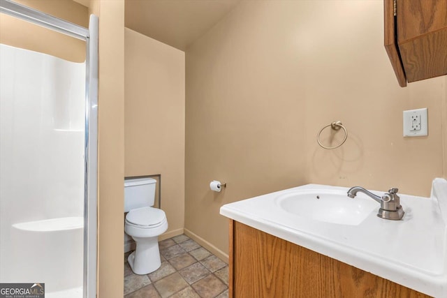 446 Thornton Rd, Washington, GA 30673 - bathroom featuring vanity and a shower