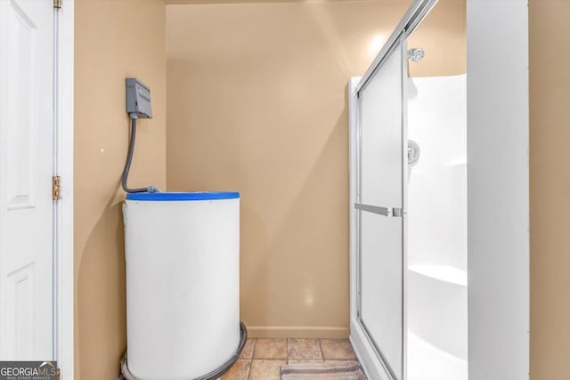 446 Thornton Rd, Washington, GA 30673 - full bathroom with baseboards and a stall shower
