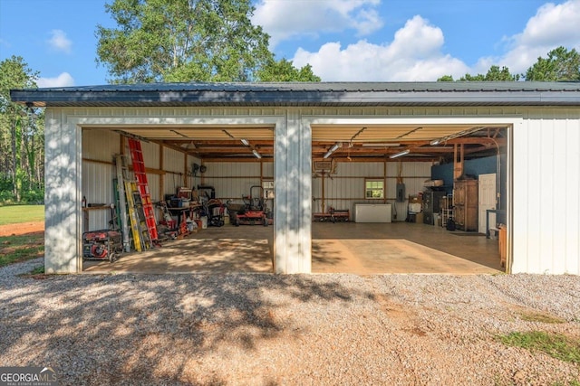446 Thornton Rd, Washington, GA 30673 - view of garage