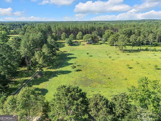 446 Thornton Rd, Washington, GA 30673 - view of rural area featuring a heavily wooded area