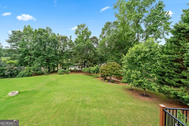 106 April Walk, Mcdonough, GA 30253 - view of green lawn with view of scattered trees