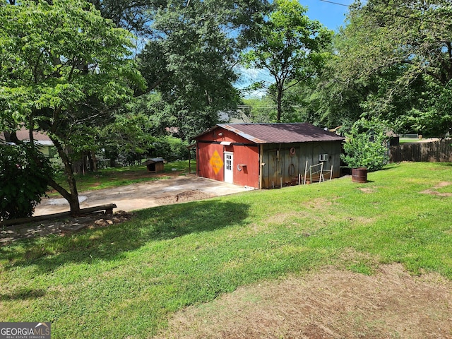 2340 Ridgeway Dr, Gainesville, GA 30504 - view of yard with an outdoor structure