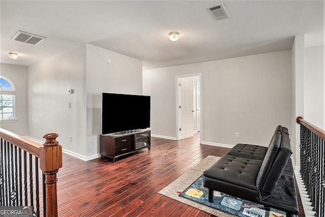 915 Pebble Creek Trl, Suwanee, GA 30024 - living room with dark wood-style floors