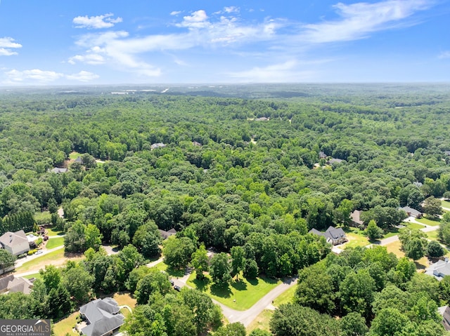 379 Sweetwater Rdg, Hoschton, GA 30548 - aerial perspective of suburban area featuring a forest