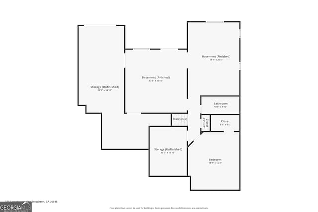 379 Sweetwater Rdg, Hoschton, GA 30548 - view of property floor plan