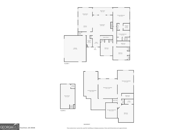 379 Sweetwater Rdg, Hoschton, GA 30548 - view of property floor plan