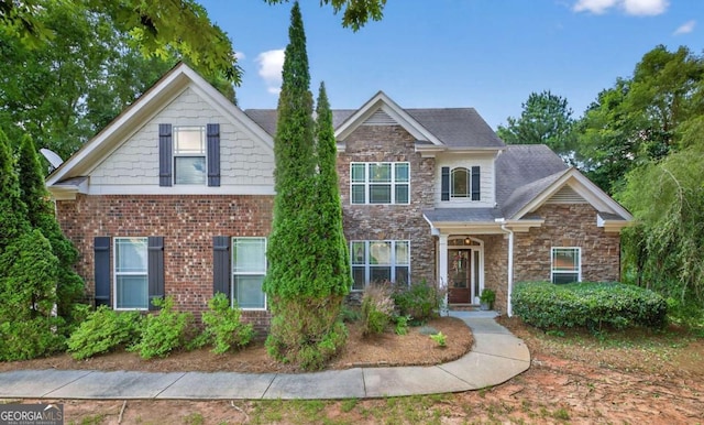 43 Emily Ln, Bogart, GA 30622 - view of front of house with stone siding