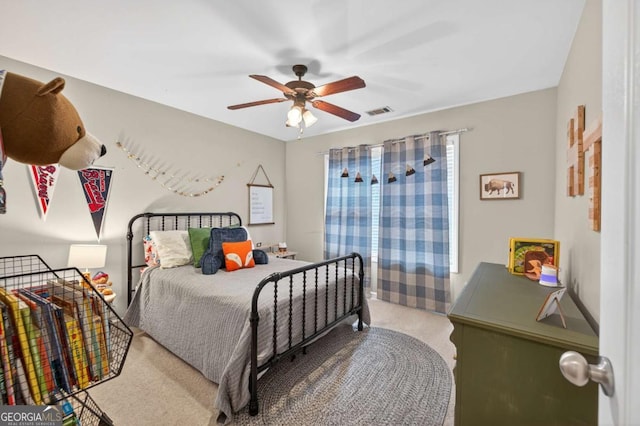 43 Emily Ln, Bogart, GA 30622 - carpeted bedroom featuring ceiling fan