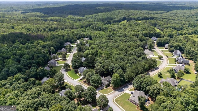 43 Emily Ln, Bogart, GA 30622 - aerial view of a heavily wooded area