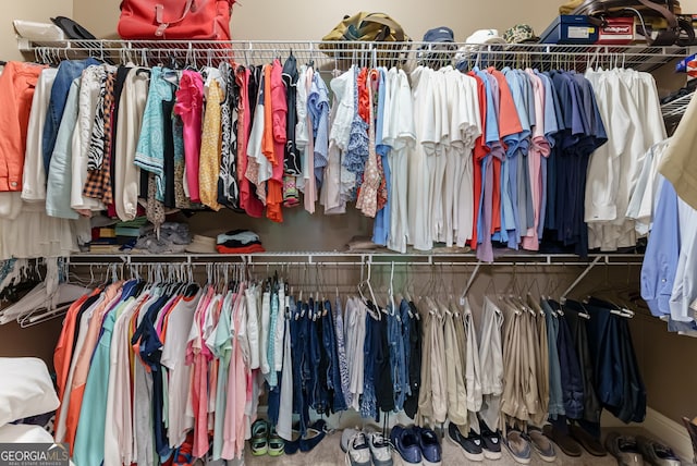 1071 Creekwood Cir, Madison, GA 30650 - view of spacious closet