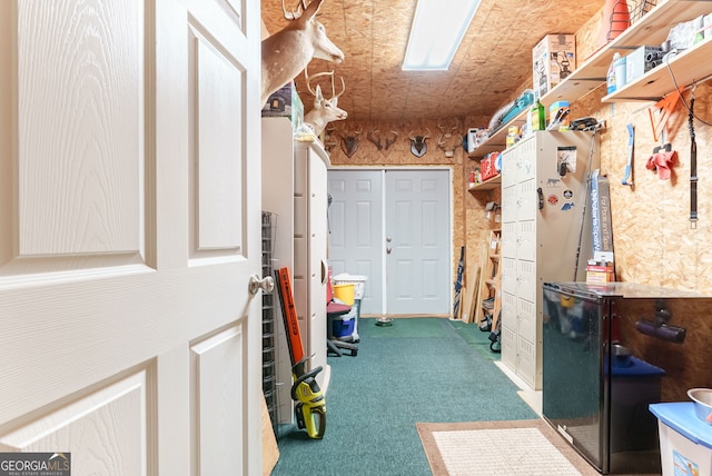 1071 Creekwood Cir, Madison, GA 30650 - miscellaneous room featuring carpet