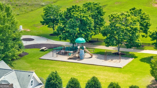 1071 Creekwood Cir, Madison, GA 30650 - aerial view of a park