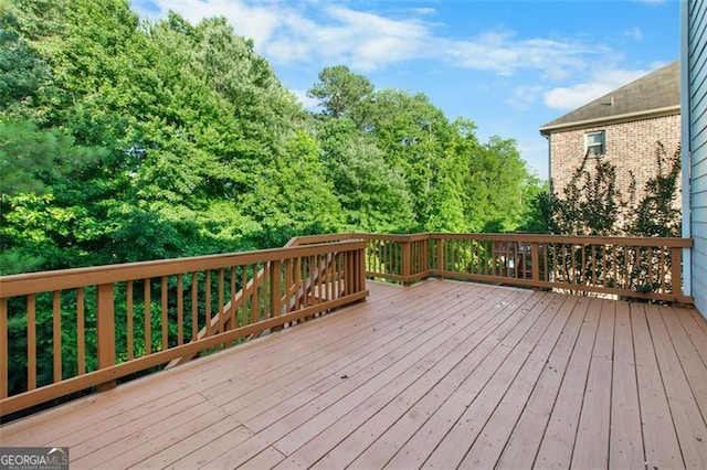 109 Hale View Cir, Canton, GA 30114 - view of wooden terrace